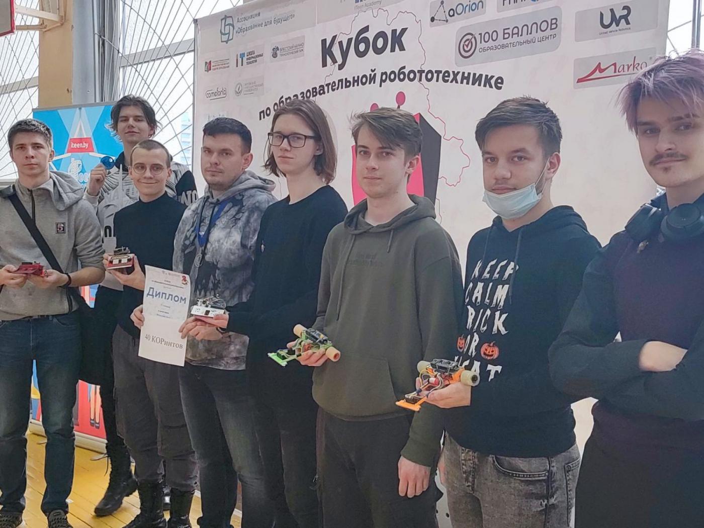 Роботы студентов МСФ заняли второе место